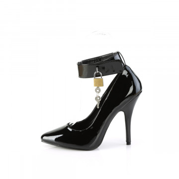 Pleaser SEDUCE-432 Blk Pat