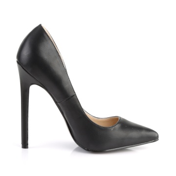 Pleaser SEXY-20 Blk Faux Leather