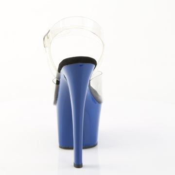 Pleaser SKY-308 Clr/Royal Blue