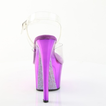 Pleaser SKY-308CHRS Clr/Purple Chrome-AB RS - Img 4