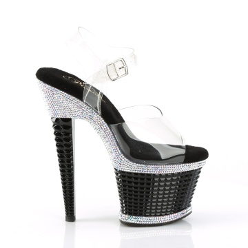 Pleaser SPECTATOR-708RS Clr/Blk-RS