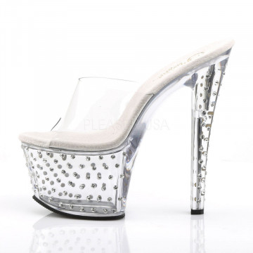 Pleaser STARDUST-701 Clr/Clr