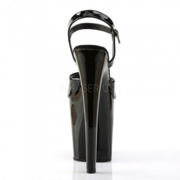 Pleaser XTREME-809 Blk Pat/Blk