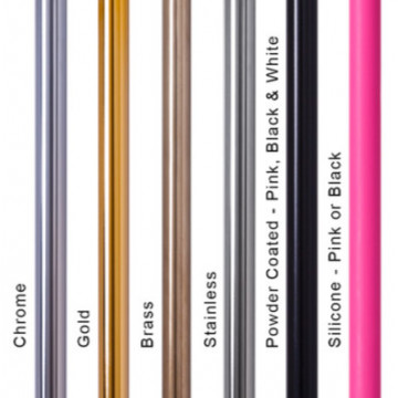 X-pole Estensione da esposizione CROMO 750x45 modelli xpole xpert
