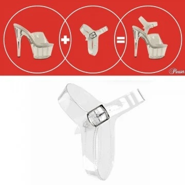 Accessories DASC-SM Clear Detachable Ankle Straps 1 coppia ( fino al 40 )