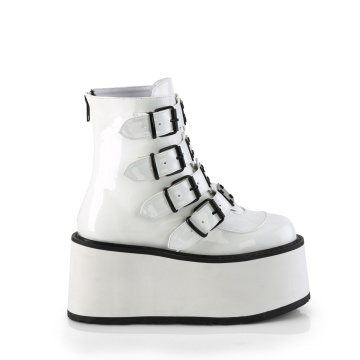 Demonia Cult DAMNED-105 Wht Holo Pat