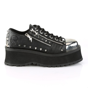 Calzature Gotiche modello Demonia GRAVEDIGGER-04,