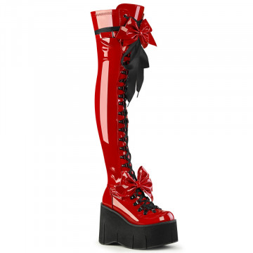 Demonia Cult KERA-303 Red Pat