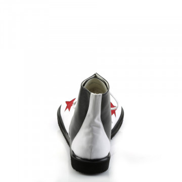 Funtasma CLOWN-02 Blk-Wht Pu
