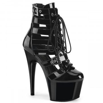 Pleaser ADORE-1013MST Blk Pat/Blk