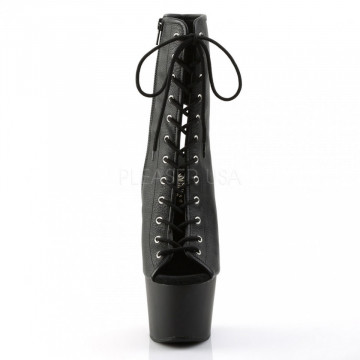 Pleaser ADORE-1016 Blk Faux Leather/Blk Matte