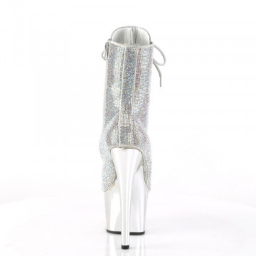 Pleaser ADORE-1020CHRS Slv Multi RS/Slv Chrome