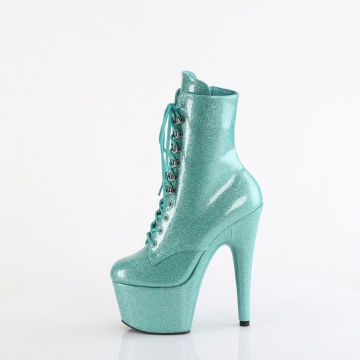 Pleaser ADORE-1020GP Aqua Glitter Pat/M