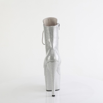 Pleaser ADORE-1020GP Slv Glitter Pat/M