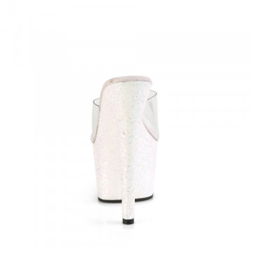 Pleaser ADORE-701LG Clr/Opal Multi Glitter