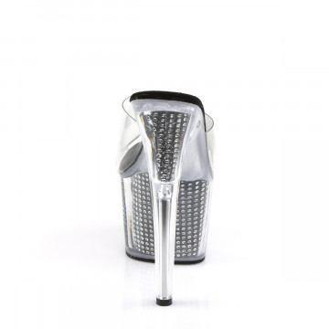 Pleaser ADORE-701SRS Clr/Blk SRS