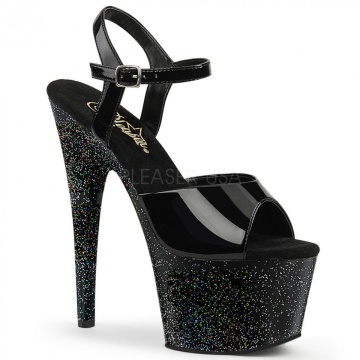 Pleaser ADORE-709MG Blk Pat/Blk 11us 41eu
