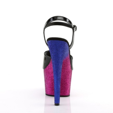 Pleaser ADORE-709OMBRE Blk Emerald Poison blk Ombre 7us 37eu