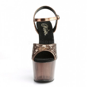 Pleaser ADORE-710GT Bronze Glitter/Bronze Tinted