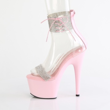 Pleaser ADORE-727RS Clr-B. Pink/B. Pink