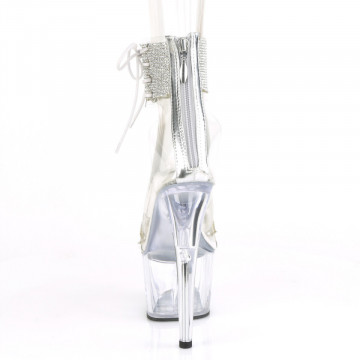 Pleaser ADORE-727RS Clr-Slv/Clr