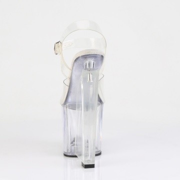 Pleaser AMAZE-808 Clr/Clr