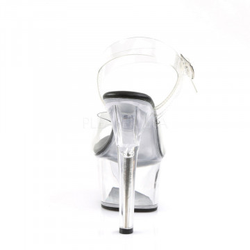 Pleaser ASPIRE-608 Clr-Blk/Clr