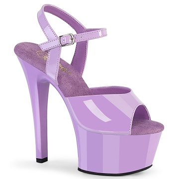 Pleaser ASPIRE-609 Lavender Pat/Lavender