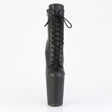 Pleaser BEWITCHED-1020 Blk Faux Leather/Blk Matte