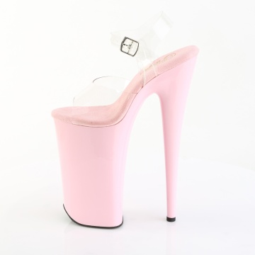 Pleaser BEYOND-008 Clr/B. Pink