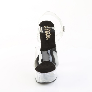 Pleaser CAPTIVA-608 Clr-Blk/Clr