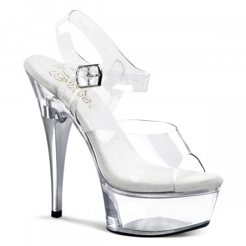 Pleaser CAPTIVA-608 Clr/Clr