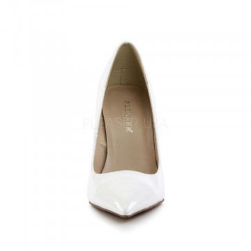 Pleaser CLASSIQUE-20 Wht Pat