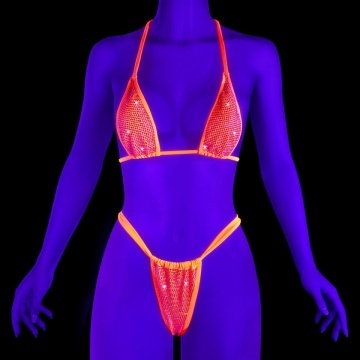 Pleaser Dancewear STAR-02RS Neon