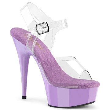 Pleaser DELIGHT-608 Clr/Lavender
