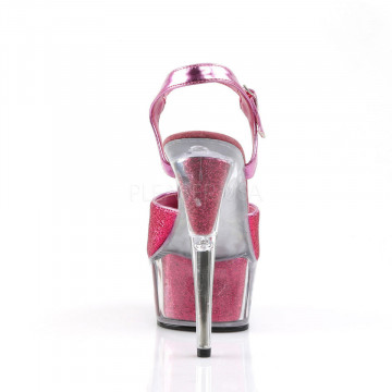Pleaser DELIGHT-609-5G H. Pink Gltr/H. Pink Gltr subito 37