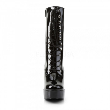 Pleaser ELECTRA-1020 Blk Pat/Blk