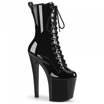 Pleaser ENCHANT-1040 Blk Pat/Blk