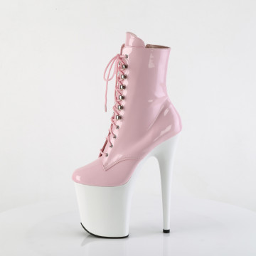 Pleaser FLAMINGO-1020 B. Pink Pat/Wht