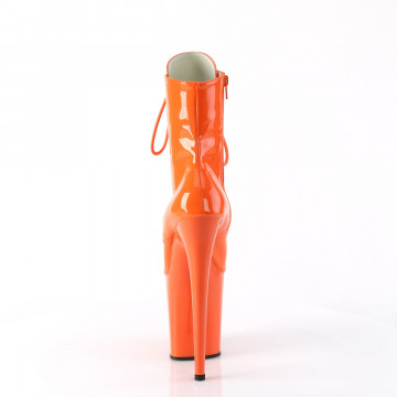 Pleaser FLAMINGO-1020 Orange Pat/Orange