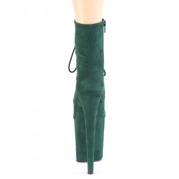Pleaser FLAMINGO-1020FS Emerald Green F. Suede/Emerald Green F.Suede