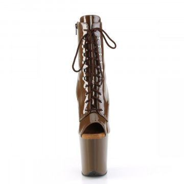 Pleaser FLAMINGO-1021 Mocha Pat/Mocha