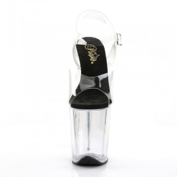 Pleaser FLAMINGO-808 Clr-Blk/Clr