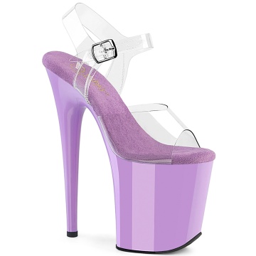 Pleaser FLAMINGO-808 Clr/Lavender