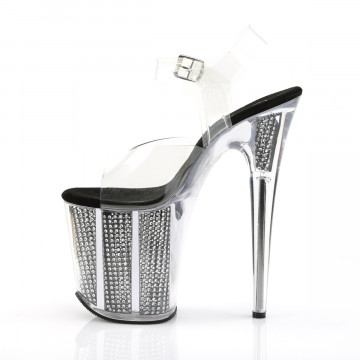 Pleaser FLAMINGO-808SRS Clr/Blk SRS