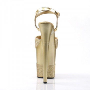 Pleaser FLAMINGO-809-2G Gold Glitter/Gold-Glitter