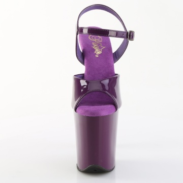 Pleaser FLAMINGO-809 Purple Pat/Purple