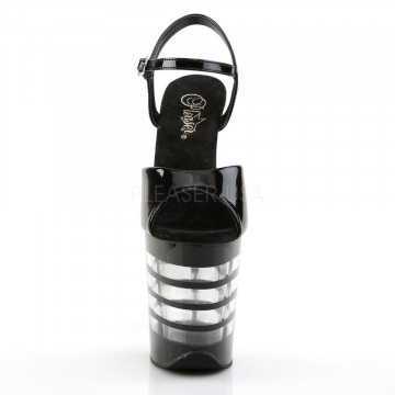 Pleaser FLAMINGO-809LN Blk Pat/Blk
