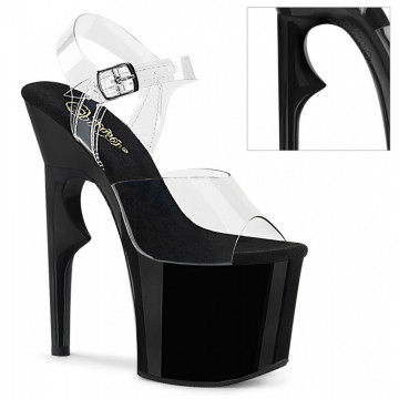 Pleaser LOVETHORN-708 Clr/Blk