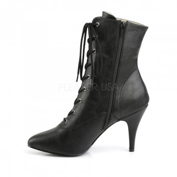 Pleaser Pink Label DREAM-1020 Blk Faux Leather